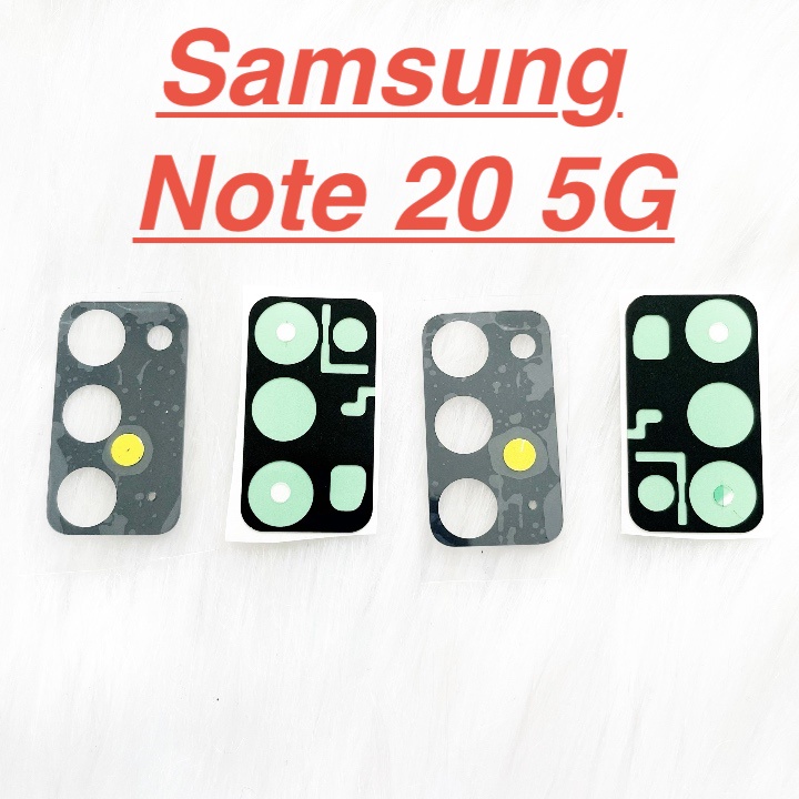 Mặt kính camera sau SAMSUNG Note 20 5G dành để thay thế mặt kính camera trầy vỡ bể cũ linh kiện điện thoại thay thế