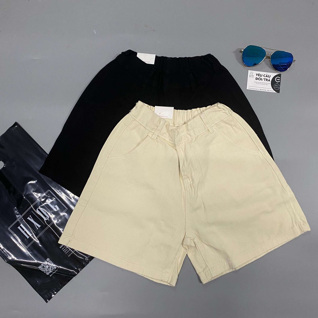 [Size S]Quần shorts jeans nữ lưng cao Quảng Châu QLJ57