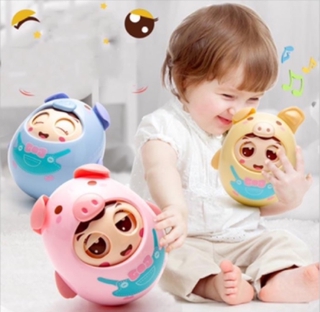 [Mã TOYDEC hoàn 20K xu đơn 50K] 【RYT】LẬT ĐẬT NHẮM MỞ MẮT HÌNH CHÚ HEO CON DỄ THƯƠNG CHO BÉ ( có gặm nướu )