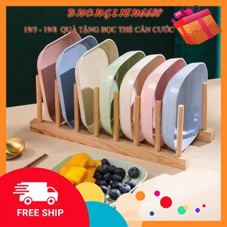 Đĩa lúa mạch sét 8 chiếc