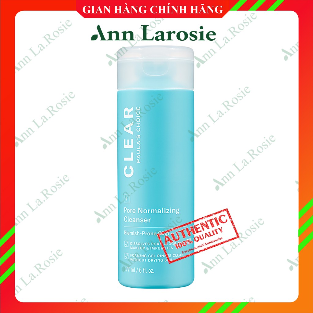 Sữa rửa mặt Paula Choice Clear Pore Normalizing 177ml