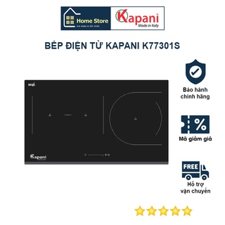 Bếp điện Kapani K-77301S 3 từ 770 x 450 bếp điện từ nhập khẩu Ý bảo hàng 24 tháng
