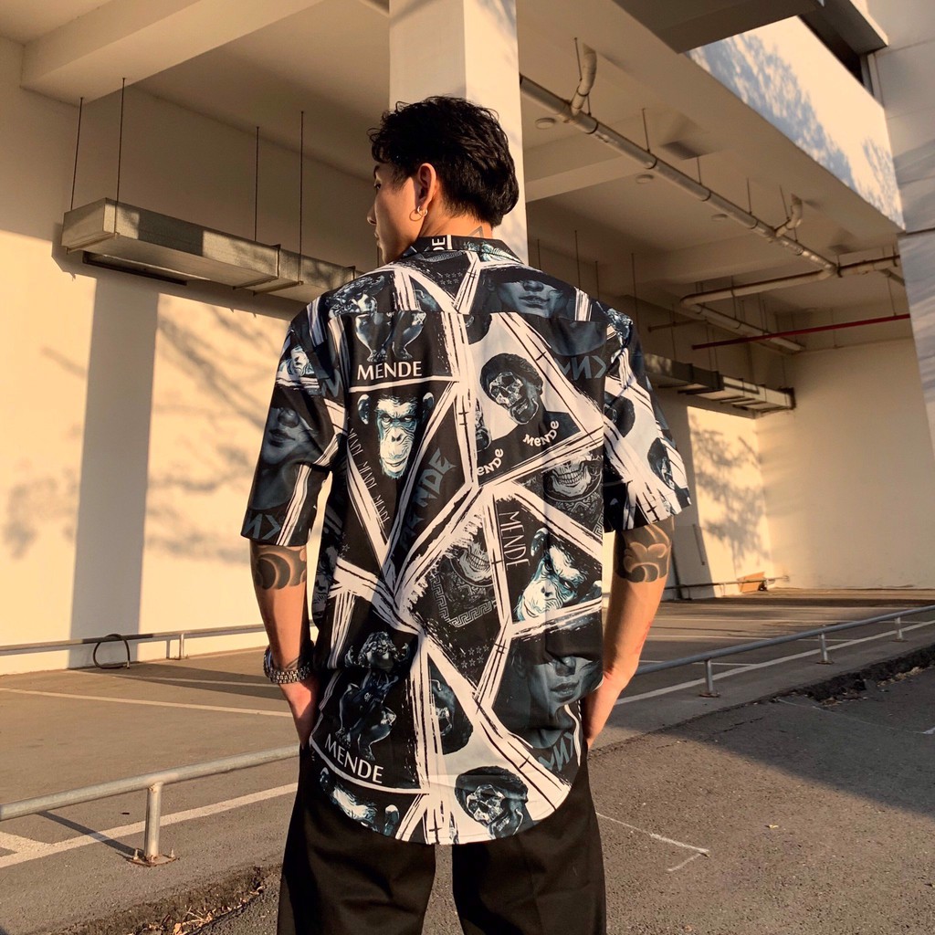 [Mã INCU50 giảm 50k đơn 250k] MENDE - Monkey - áo sơ mi tay ngắn MENDE chính hãng | BigBuy360 - bigbuy360.vn