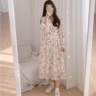 Đầm hoa von thiết kế( Lô hoa tách 4x -5x) size S , M,L