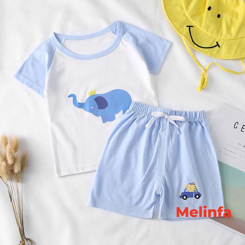 (Xả kho)Bộ quần áo trẻ em, set bộ đồ cotton trẻ em bé trai và bé gái ngắn tay quần short (từ 2- 5 tuổi) mã VABD0125