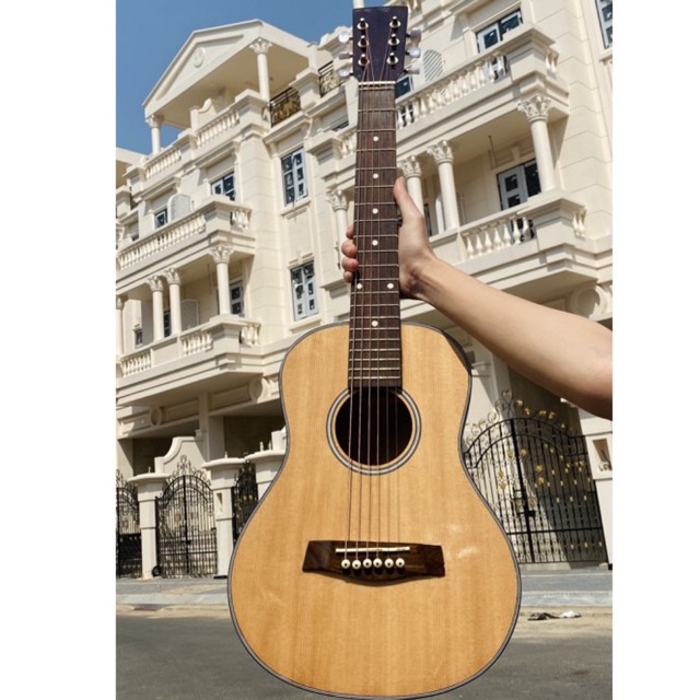 [Mã BMBAU200 giảm 7% đơn 699K] Đàn Guitar Mini ST.Real Guitar Sài Thành Mã ST-MN1 kích thước 78cm