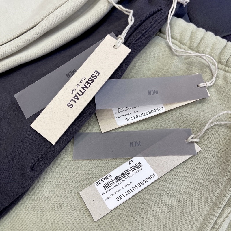 ⚡️[BEST QUALITY] - Quần Short FOG Fear Of God ESSENTIALS SS22 Sweatshort, Quần Short FOG ESSENTIALS