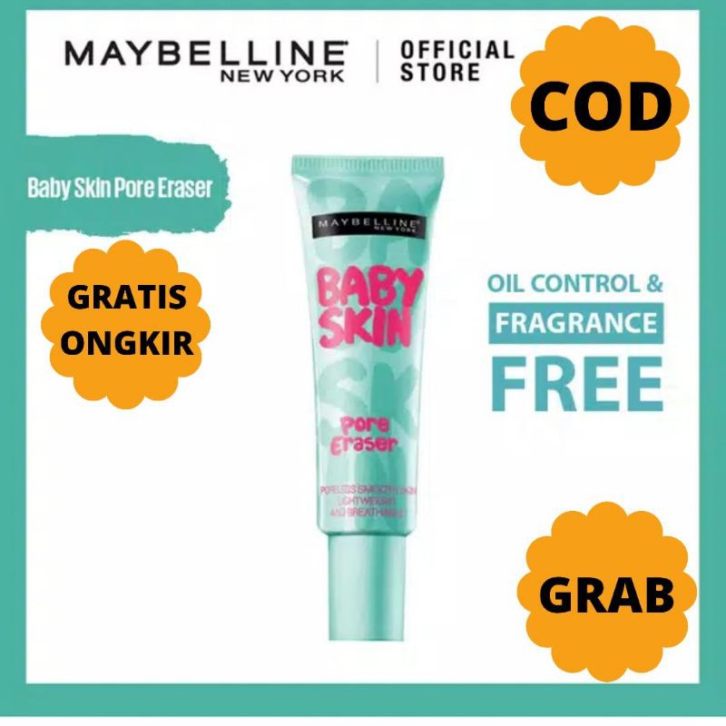 (hàng Mới Về) Kem Lót Trang Điểm Maybelline Thu Nhỏ Lỗ Chân Lông Hiệu Quả Dung Tích 28ml