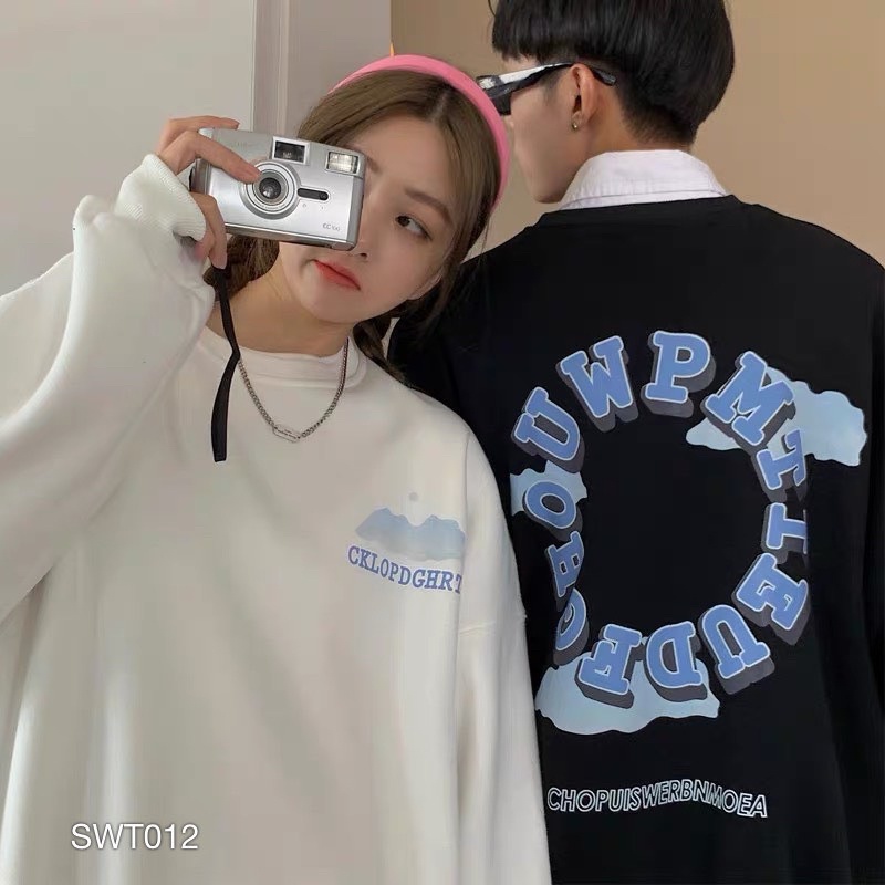 SWT012 - ÁO SWEATER IN CHOUWPMTIEUDF | BigBuy360 - bigbuy360.vn
