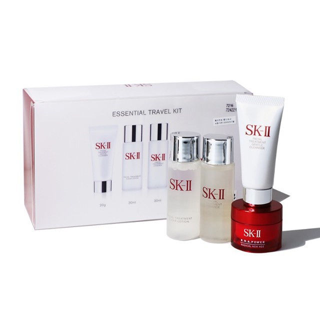 SET DƯỠNG DA 4 MÓN SKII ESSENTIAL TRAVEL KIT CHÍNH HÃNG - 8315