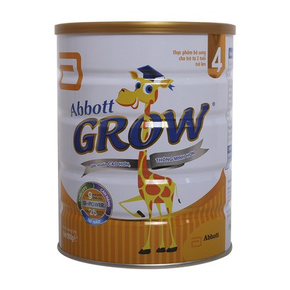 SỮA BỘT ABBOTT GROW SỐ 4 MẪU MỚI LON THIẾC 1.7KG DÀNH CHO BÉ 2 TUỔI TRỞ LÊN