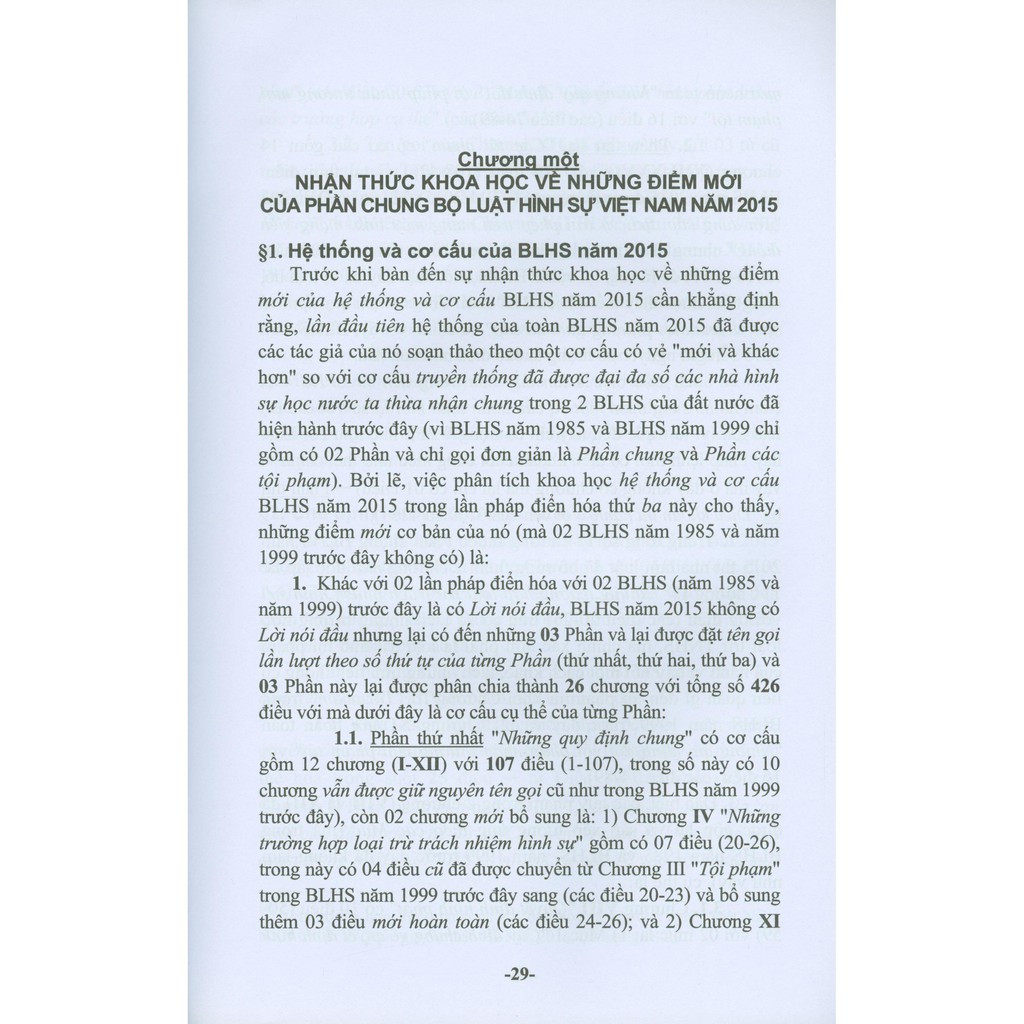 Sách - Nhận Thức Khoa Học Về Phần Chung Pháp Luật Hình Sự Việt Nam Sau Pháp Điển Hóa Lần Thứ Ba | BigBuy360 - bigbuy360.vn