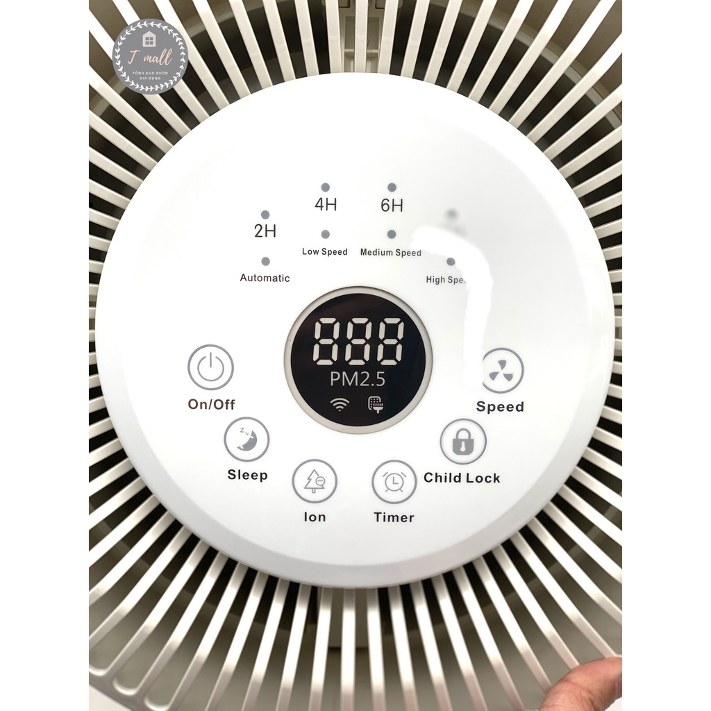 Máy lọc không  khí và tạo ionizer Ferroli FAP-60D, màn hình cảm ứng, lọc bụi mịn PM2.5, diện tích 49m2 - BH 24 tháng