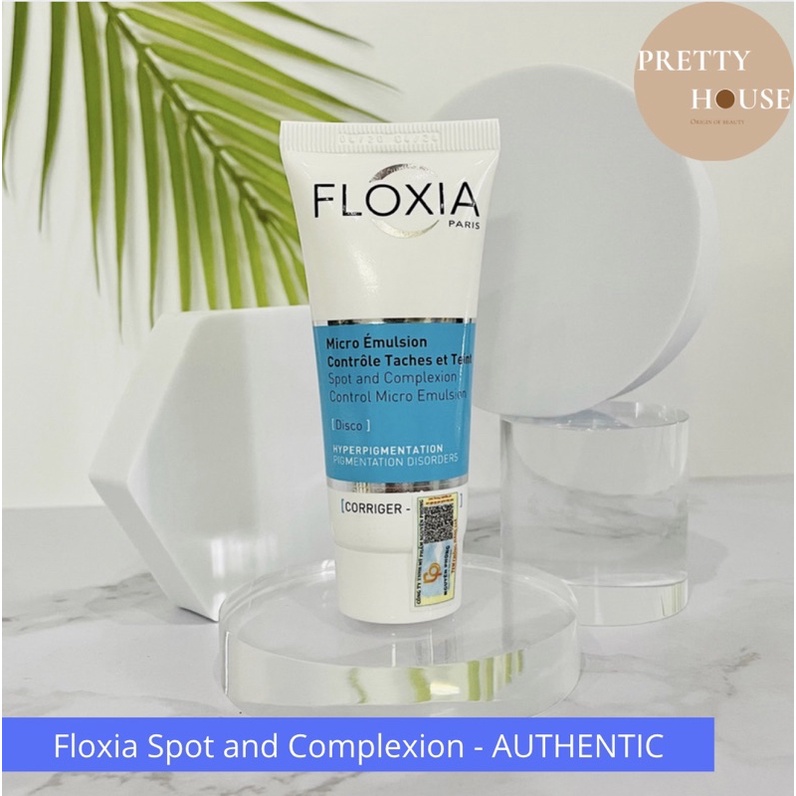 Kem giảm nám, tàn nhang sáng da Floxia Spot and Complexion Control Micro Emulsion