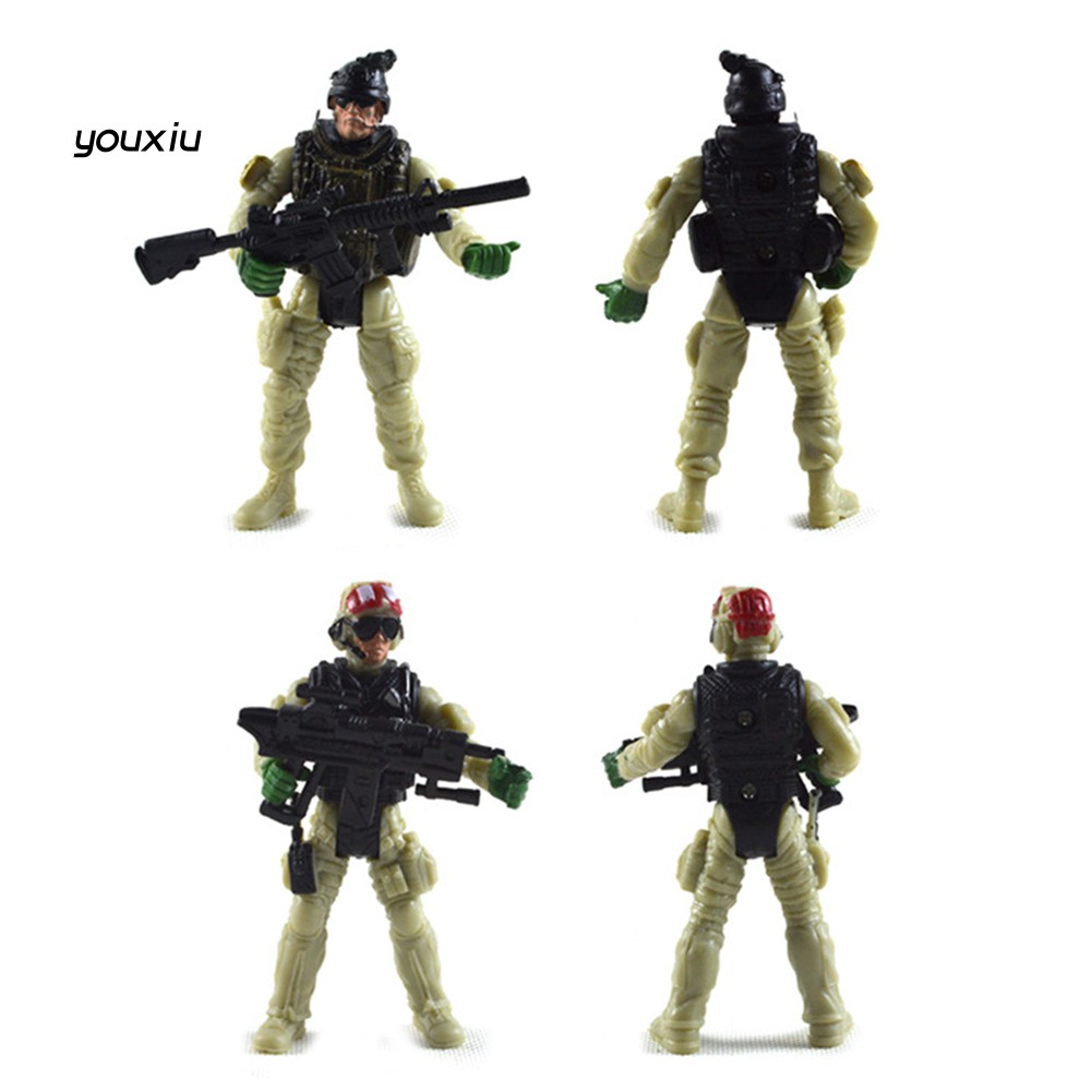 Set 6 Mô Hình Đồ Chơi Người Lính Quân Đội Cho Bé