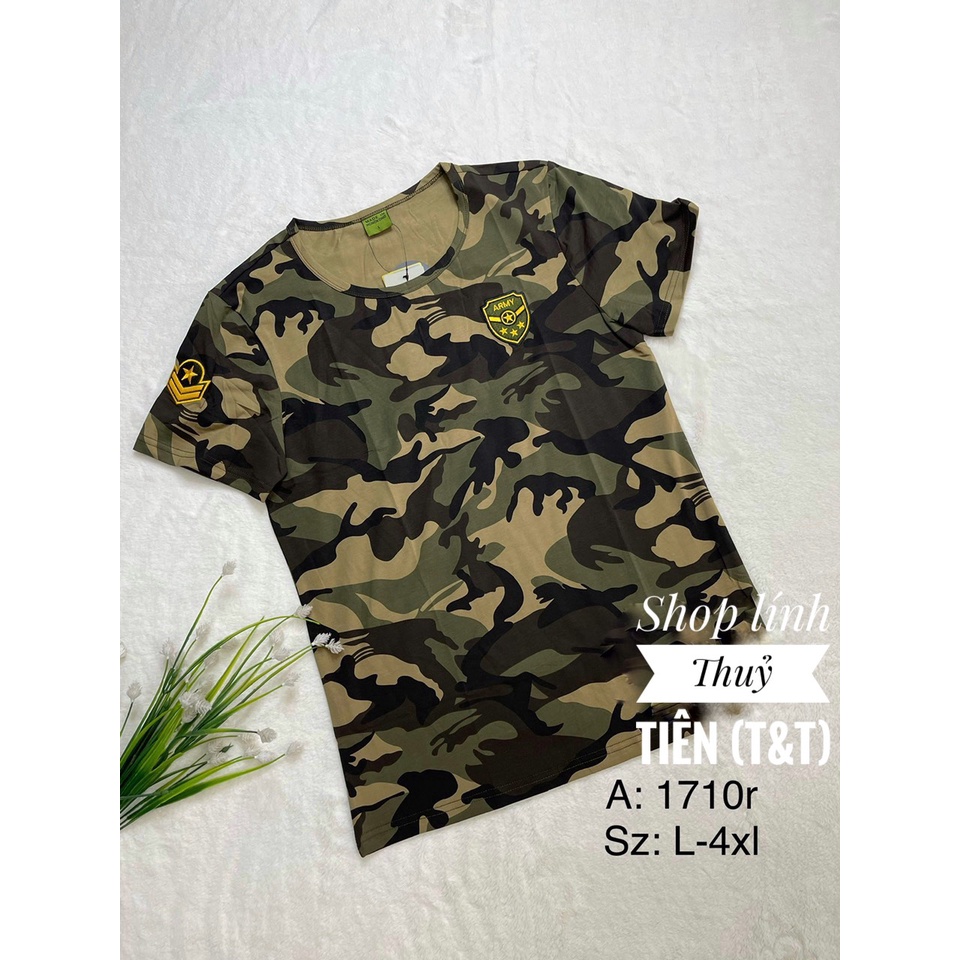 ÁO THUN NAM RẰN RI LÍNH- ÁO THUN NAM LÍNH- ÁO THUN NAM CỔ TRÒN -HÀNG NHẬP