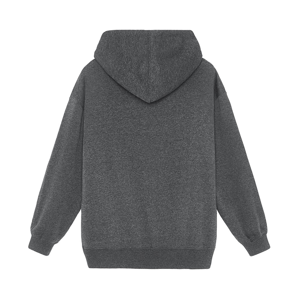 Áo Hoodie Basic Màu Xám Đậm | BigBuy360 - bigbuy360.vn