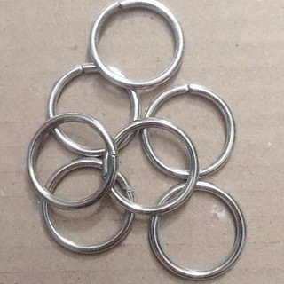 Khoen tròn inox size 3cm ( Bịch 100 cái )