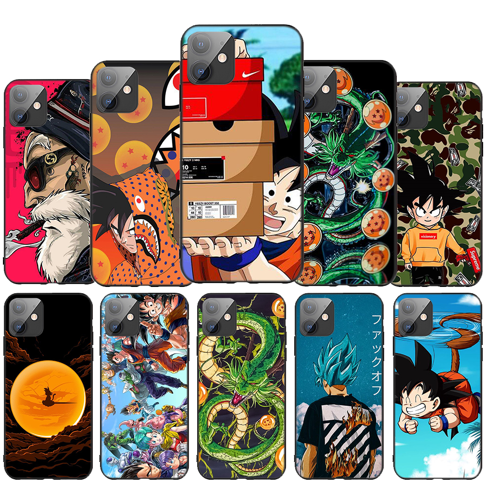 Ốp Điện Thoại Silicon Mềm Hình Dragon Ball Goku 27ru Cho Iphone X Xr Xs 5 5s 6 6s Plus 6 + 6s + I5 I6 Ixr Ix