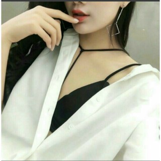 SIÊU HÓT ÁO BRA SATIN CỔ V SEXY