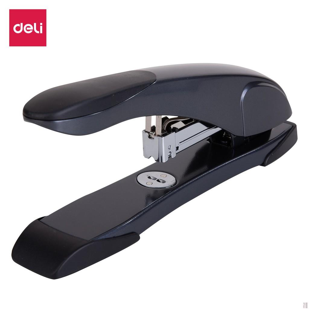 Dập ghim Deli, cỡ lớn 60 trang, Đen, Bạc - 1 cái E0391 - Deli