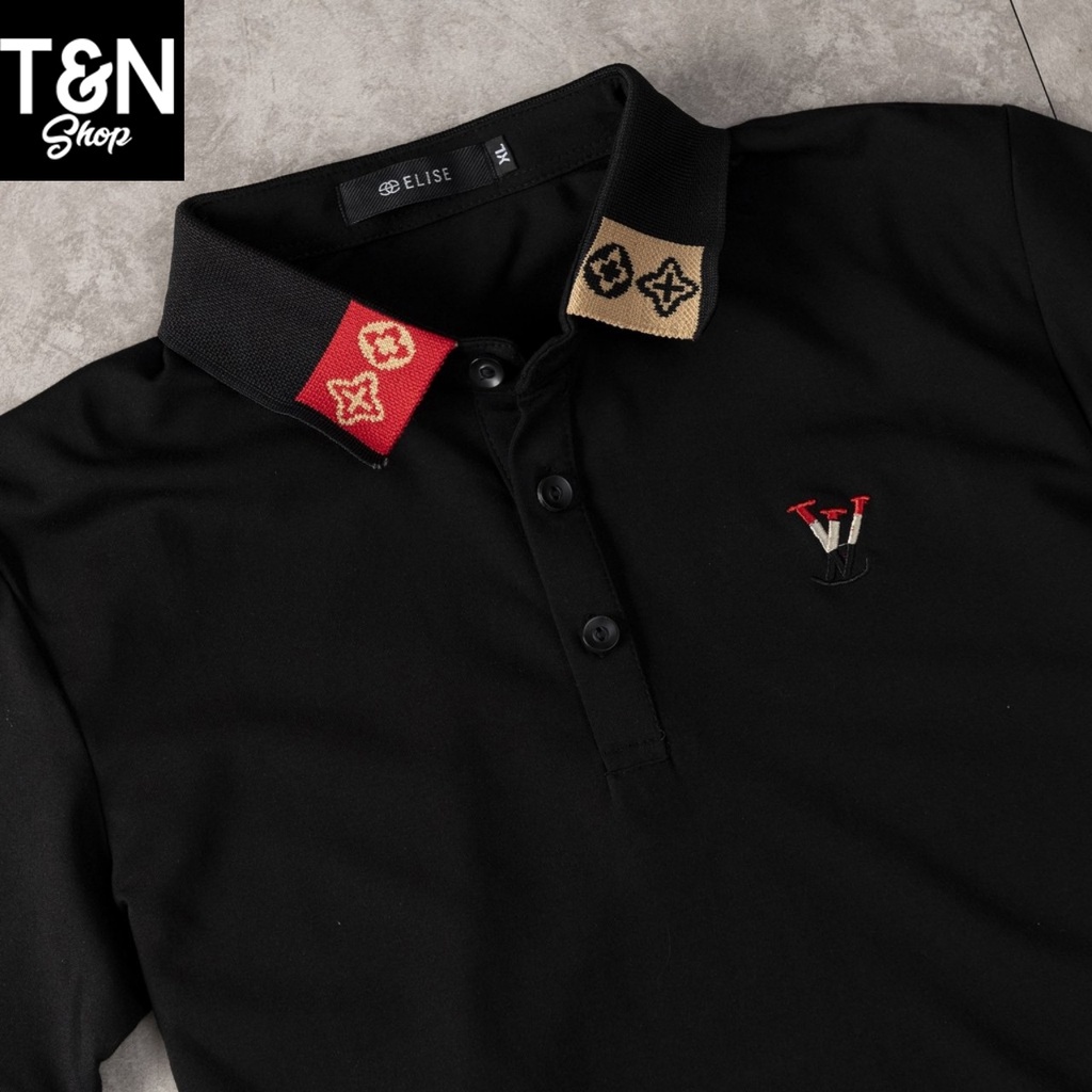 Áo thun có cổ , Áo PoLo nam thêu logo LV ý PL006 full size tới 78kg T&N Shop | BigBuy360 - bigbuy360.vn