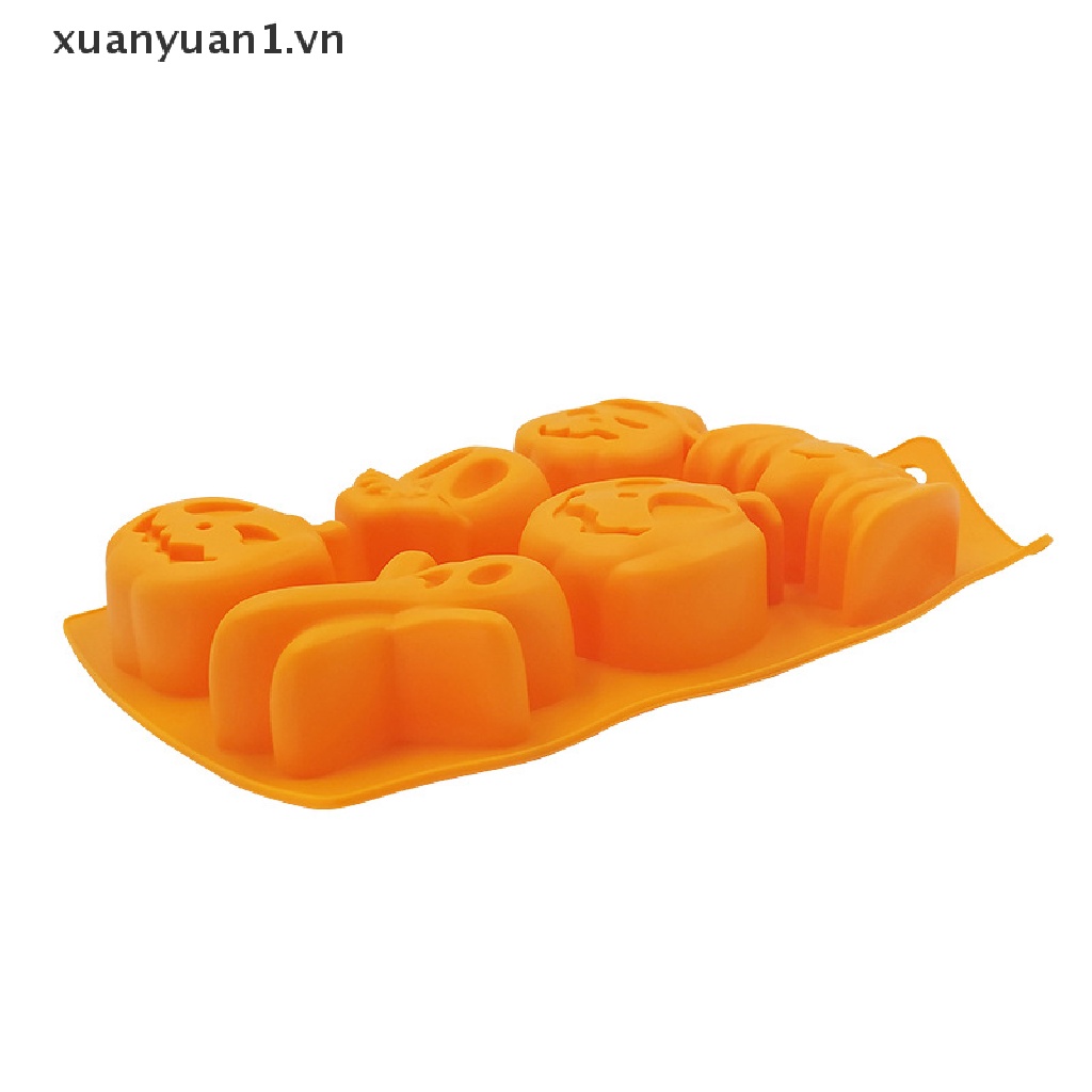 Khuôn Silicon Làm Bánh Phong Cách Halloween Độc Đáo