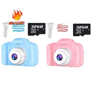 Máy Ảnh Chụp Ảnh Selfie 2.0 Inch Ips Màn Hình 32gb Kèm Thẻ 32gb Dành Cho Trẻ Em