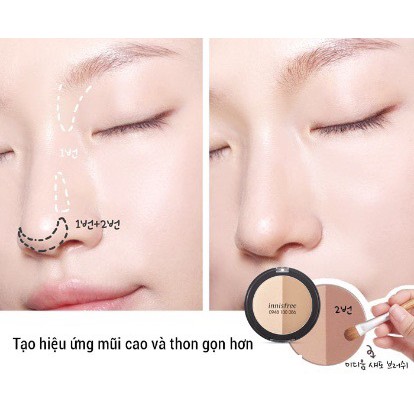 PHẤN TẠO KHỐI & BẮT SÁNG CHO KHUÔN MẶT INNISFREE FACE DESIGNING DUO. | BigBuy360 - bigbuy360.vn