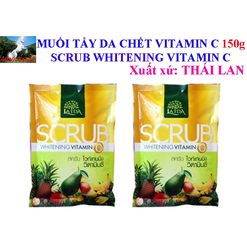 MUỐI TẨY DA CHẾT VITAMIN C