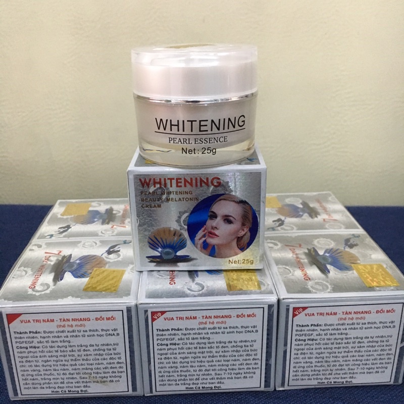 Kem Whitening- Loại Bỏ Nám, Tàn Nhang, Đốm Nâu