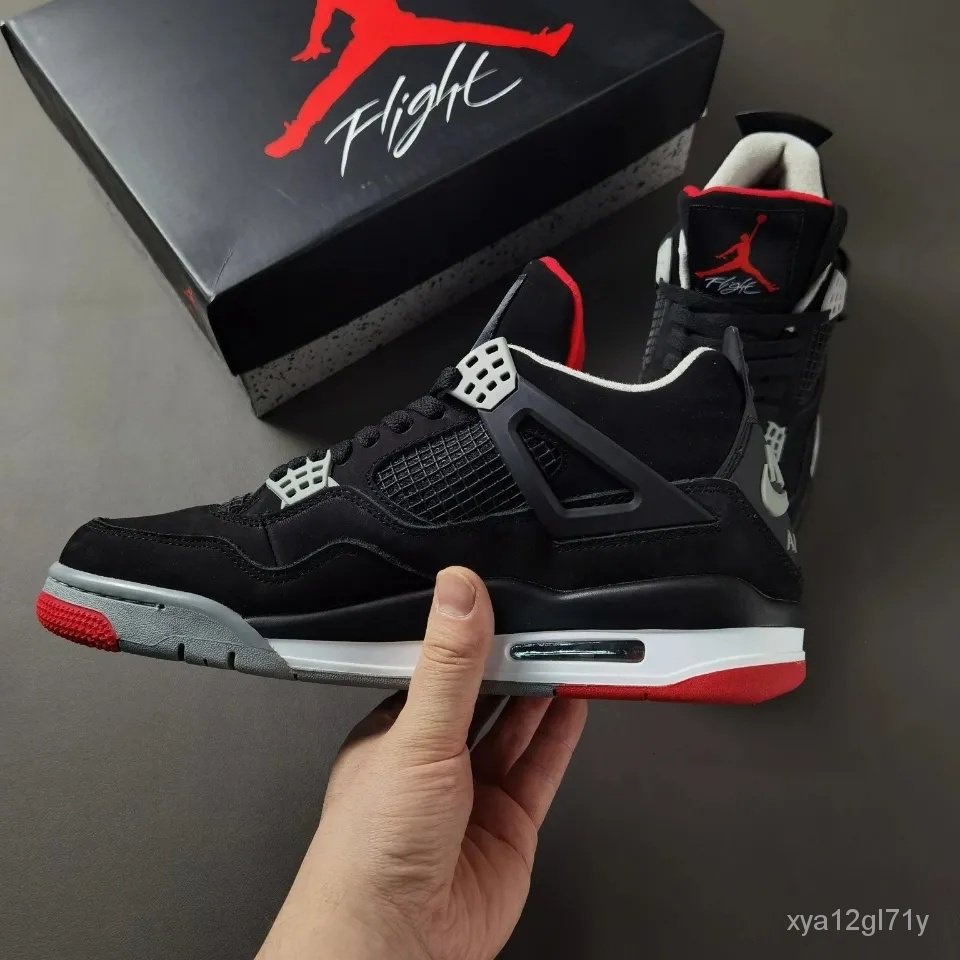 Giày Thể Thao Bóng Rổ Air Jordan 4 aj4 Màu Đỏ Và Xanh Dương Thời Trang Cao Cấp Cho Nam Nữ