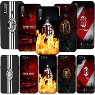 Ốp Lưng Silicon Ak1 Ac Milan Cho Oppo A5 A9 A53 A31 2020 A8 A12 A32 A52 A72 F15 F17 A91 A92 A92S A1K Pro