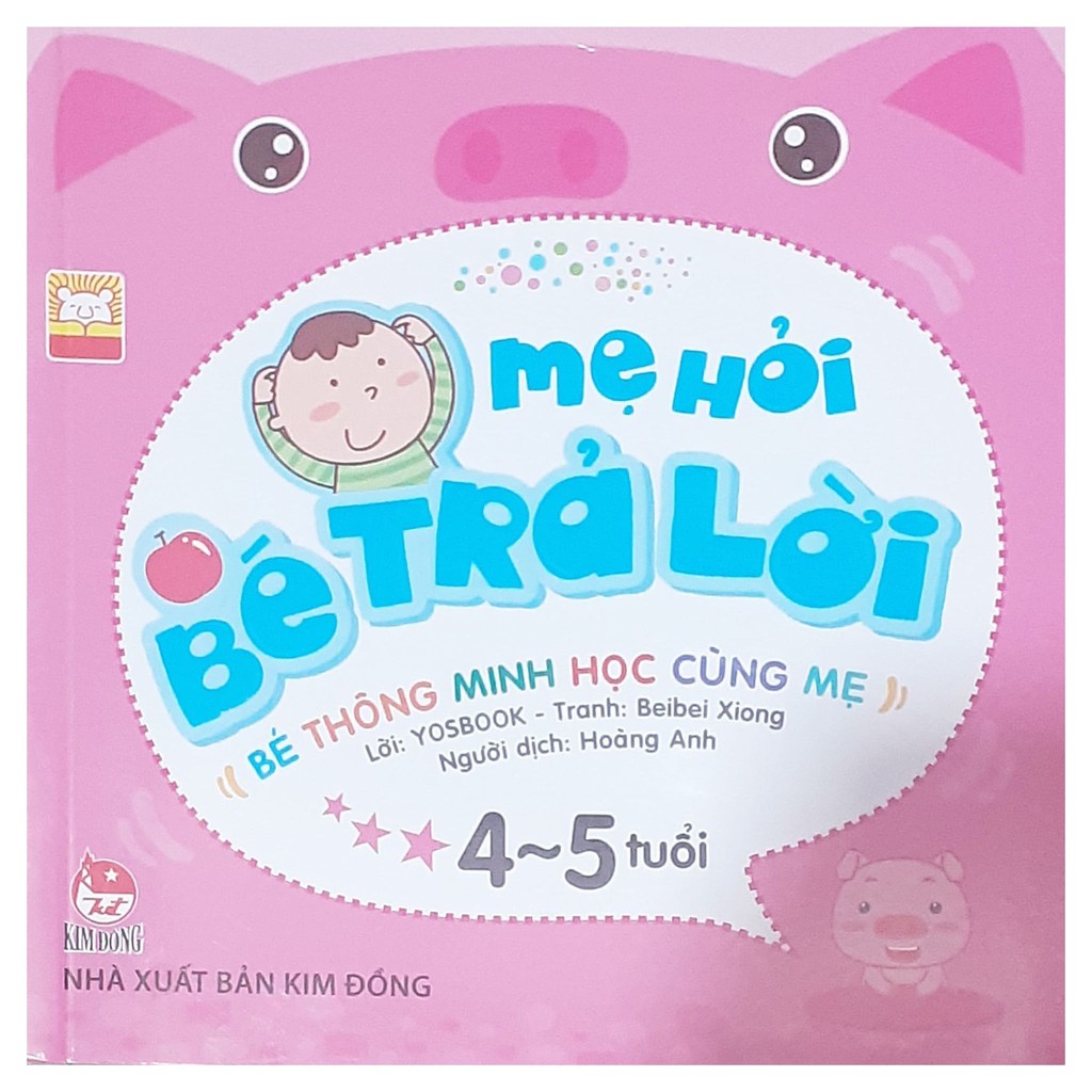 Sách Mẹ Hỏi Bé Trả Lời  tái bản 2020
