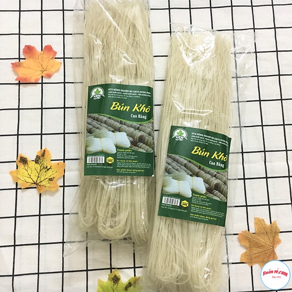 Bún Gạo khô Cao Bằng Nông Sản Sạch Làm Từ Gạo Bao Thai Loại 500g - 00007 | BigBuy360 - bigbuy360.vn