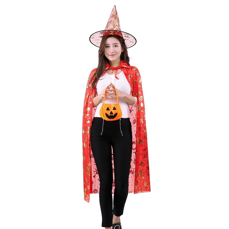Áo choàng Halloween - Áo choàng phù thủy - Size 120 #Haloween #Halloween