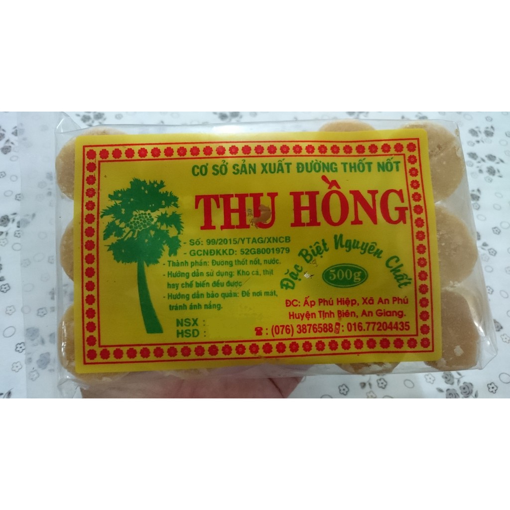 [500gram] Đường thốt nốt