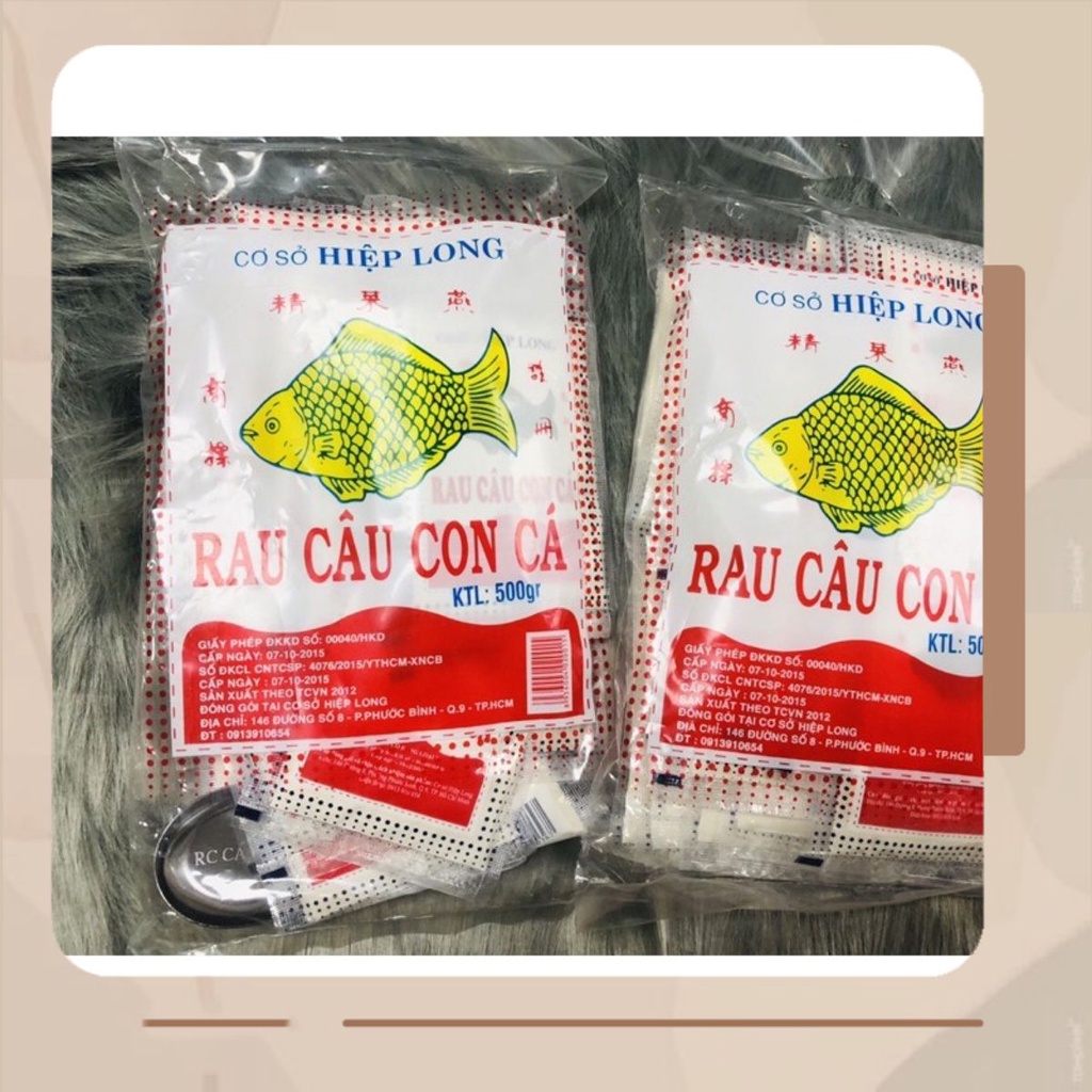 Rau Câu Giòn Con Cá Hiệp Long 500g