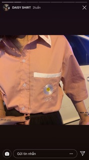 🍓Sơ Mi Thêu Daisy