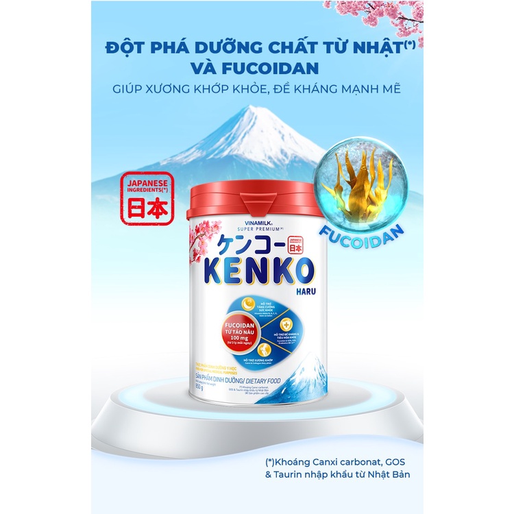 Sữa bột cao cấp Vinamilk Kenko Haru 350g
