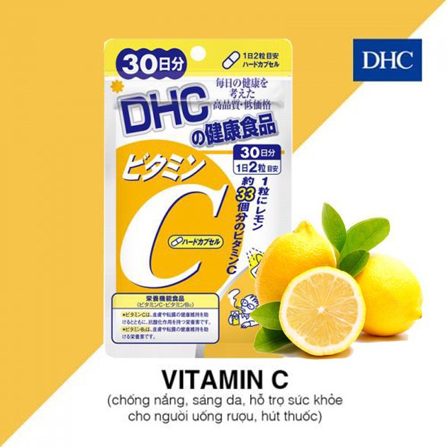 [Mã FMCGMALL - 8% đơn 250K] Viên uống DHC Bổ sung Vitamin C Nhật Bản 60/40 viên | BigBuy360 - bigbuy360.vn