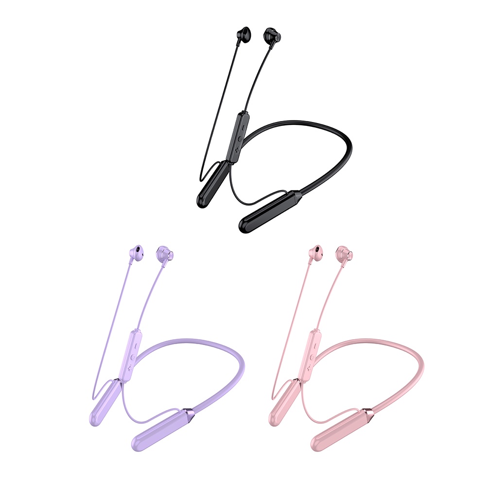 Tai nghe nhét tai VIRWIR bluetooth chống thấm nước đeo cổ có nam châm tiện lợi