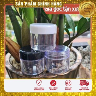 [100c] Hủ nhựa trong 30g chiết kem / hủ chiết mỹ phẩm