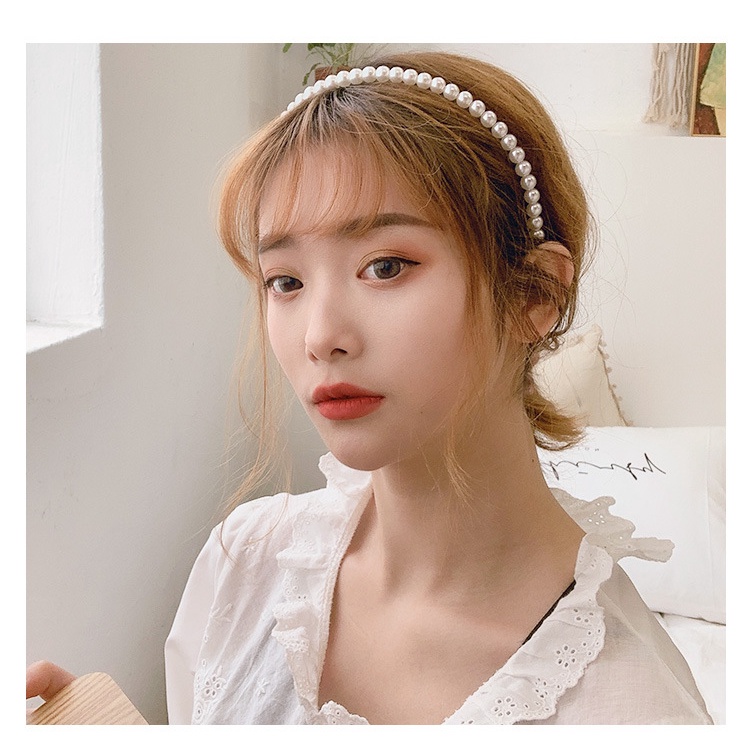 Cài tóc ngọc trai phong cách Hàn Quốc cổ điển đơn giản thời trang cho nữ