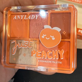 Phấn Mắt 5 Ô Just Peachy ANYLADY Mã NO.834