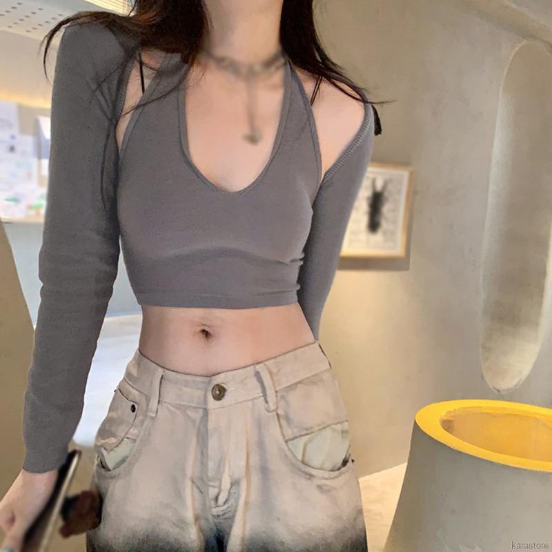 Áo Yếm Cổ Yếm Thời Trang Cá Tính Cho Nữ | BigBuy360 - bigbuy360.vn