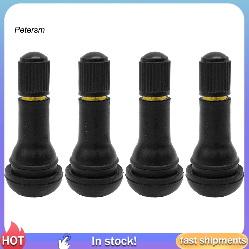 Bộ 4 Vỏ Bọc Van TR413 Bằng Nhựa PP Độ Bền Cao