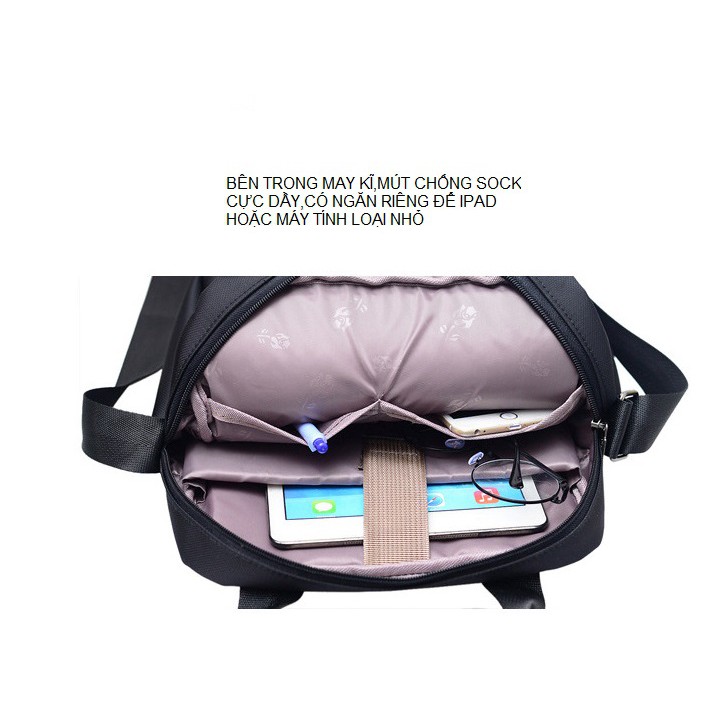 Túi đeo chéo vải Oxford cao cấp TV06 Đựng vừa giấy A4 - Chống Sock - Chống Nước - Đựng vừa ipad 10 inch - thatchatstore | BigBuy360 - bigbuy360.vn