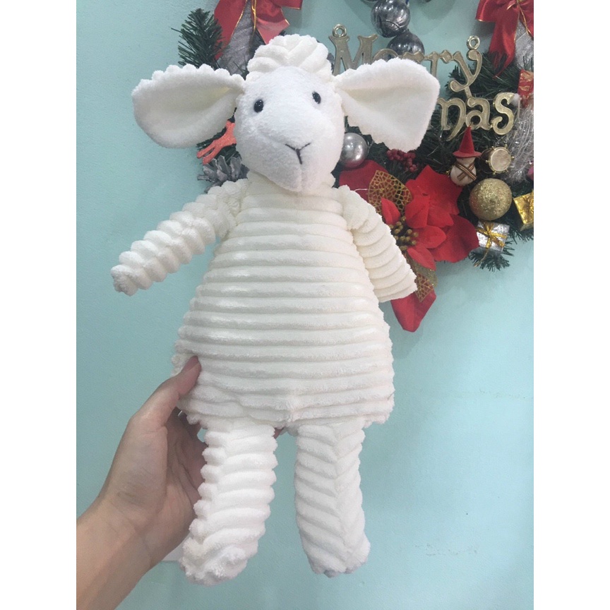 Cừu Bông Trắng SIZE TO 40cm Ngộ Nghĩnh Cho Bé