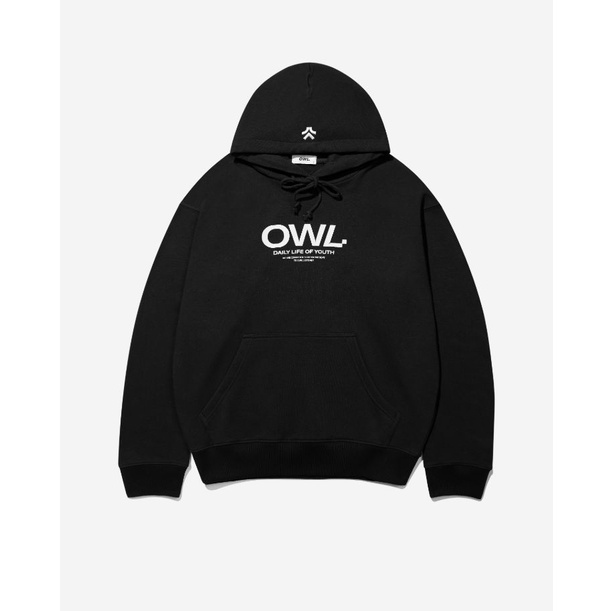 [Mã LTP50 giảm 50000 đơn 150000] OWL BRAND® Essential Hoodie - Áo khoác chui đầu có mũ màu Đen